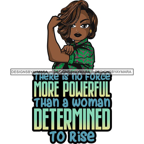 Afro Lola Strong Lady We can Do It Woman Power Flexing Arms Believe in Yourself Quotes .SVG Cutting Files For Silhouette and Cricut and More!