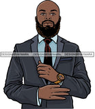 Attractive Black Man Bearded Hipster Model Fashion Male Guy Hombre Masculino Guapo Stylish Close-up Sexy Macho Manly SVG Files For Cutting