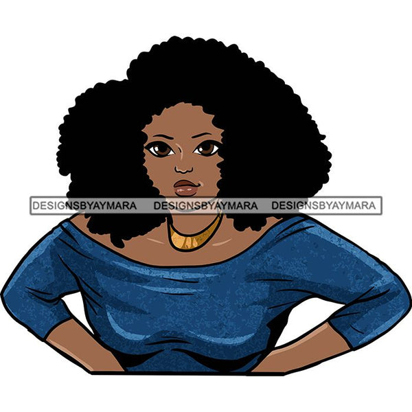 Attractive BBW Nubian Melanin Popping Beautiful African American Big Woman SVG Cutting Files