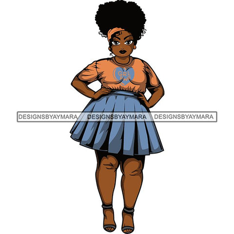 Afro Thick Classy Lola Boss Lady .SVG Cutting Files For Silhouette and Cricut and More!