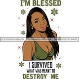Afro Independent Successful Woman SVG Cutting Files For Silhouette Cricut and More