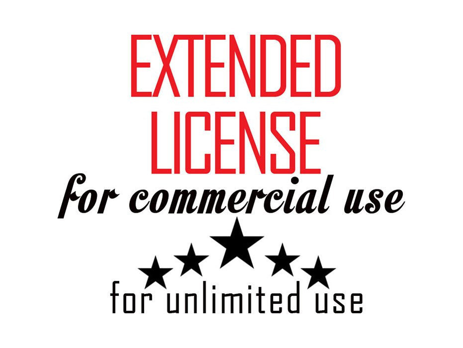 50 Designs Extended Commercial License for Commercial Use of Patterns ...