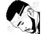 Afro Beautiful Black Woman SVG African American Ethnicity Afro Puffy Hairstyle Beauty Salon Queen Diva Classy Lady  Beautiful People Beauty Salon Princess