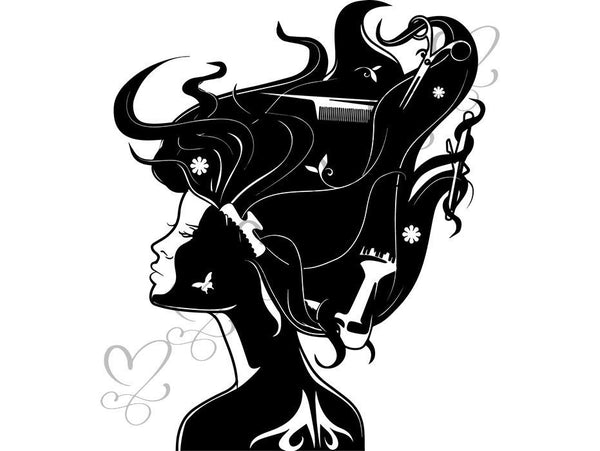 Afro Beautiful Black Woman SVG African American Ethnicity Afro Puffy Hairstyle Beauty Salon Queen Diva Classy Lady  Beautiful People Beauty Salon Princess