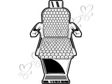 Afro Beautiful Black Woman SVG African American Ethnicity Afro Puffy Hairstyle Beauty Salon Queen Diva Classy Lady  Beautiful People Beauty Salon Princess