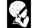 Afro Beautiful Black Woman SVG African American Ethnicity Afro Puffy Hairstyle Beauty Salon Queen Diva Classy Lady  Beautiful People Beauty Salon Princess