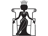 Black Queen SVG For Silhouette and Cutting File