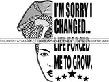 Afro Beautiful Black Woman SVG African American Ethnicity Afro Puffy Hairstyle Beauty Salon Queen Diva Classy Lady  .SVG .EPS .PNG Vector Clipart Digital Cricut Circuit Cut Cutting