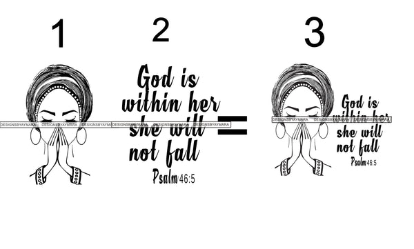 Bundle Woman Praying God SVG In God We Trust Believe Be Humble Prayers Meditation Meditate Fabulous Queen Diva Classy Lady  .SVG .EPS .PNG Vector Clipart Digital Cricut Circuit Cut Cutting