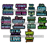 Special Bundle 101 Files Woman Man Boy Girl Praying God Church Bible Scriptures Quotes Dove SVG PNG JPG Cutting Files