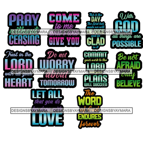 Special Bundle 101 Files Woman Man Boy Girl Praying God Church Bible Scriptures Quotes Dove SVG PNG JPG Cutting Files